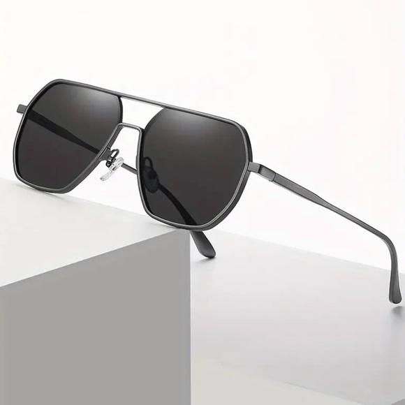 Titanium Polarized Sunglasses (Grey) - Picture 1 of 5
